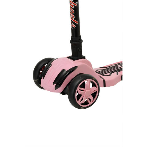 Cool Wheels Luna Elite 3 Tekerlekli Katlanabilir Led Işıklı Scooter Pembe FR59960