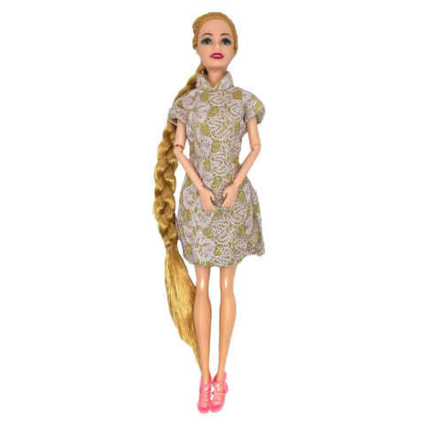 Dollyland Luvlie Otantik Elbiseli Bebek