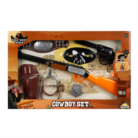 Tüfekli Kovboy Oyun Seti
