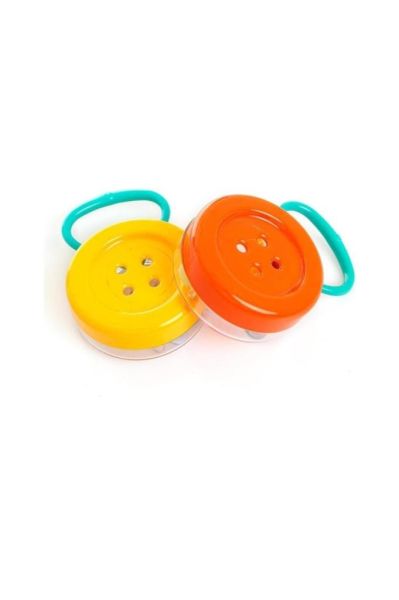 Düğme Çıngırak 2'li 4118, Bebekler İçin Çıngırak