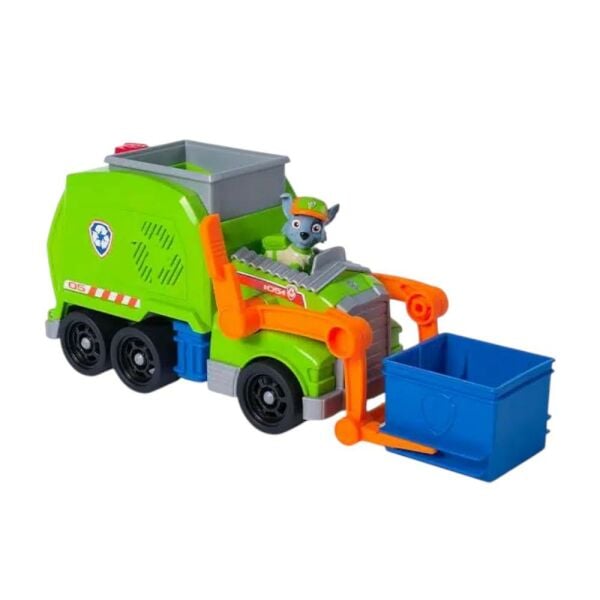 Paw Patrol Rocky ile Crush N Roll Geri Dönüşüm Kamyonu 6071248