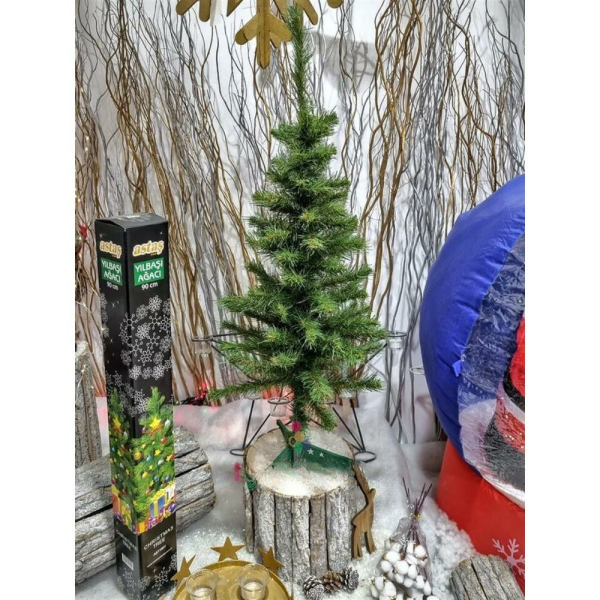 Yılbaşı Çam Ağacı 90 Cm Kutulu 90 Dal