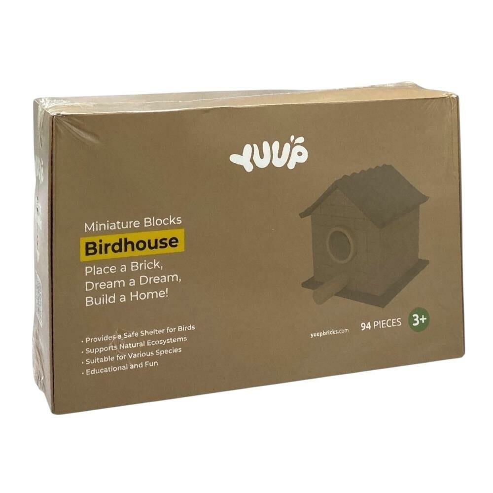 Aden Oyuncak Minyatur Tuğla Kuş Evi Seti ADN-3451