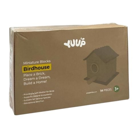Aden Oyuncak Minyatur Tuğla Kuş Evi Seti ADN-3451