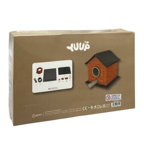 Aden Oyuncak Minyatur Tuğla Kuş Evi Seti ADN-3451