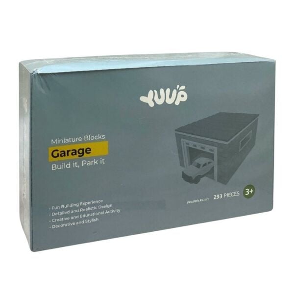 Aden Oyuncak Minyatur Tuğla Garaj Seti ADN-3352