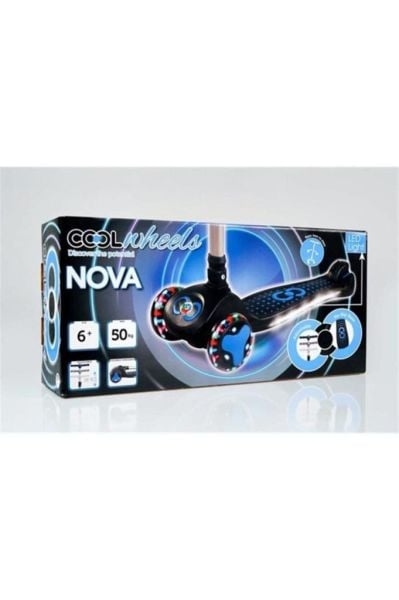 Cool Wheels Nova Işıklı Mavi Scooter