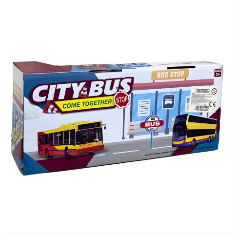 Samatlı Oyuncak İki Katlı Otobüs Y781A