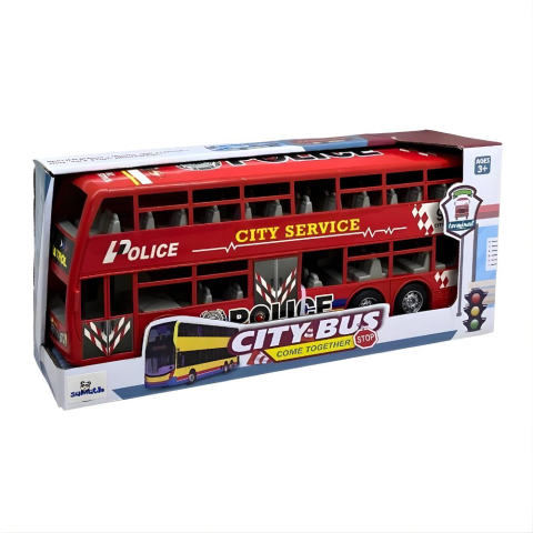 Samatlı Oyuncak İki Katlı Otobüs Y781A