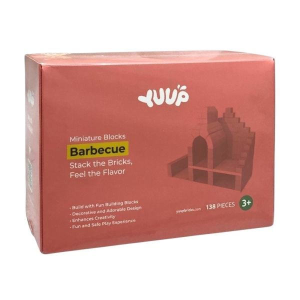 Aden Oyuncak Minyatur Tuğla Barbekü Seti ADN-3178