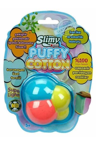 Slimy Puffy Coton Kokulu Slime 16 Gr Turuncu