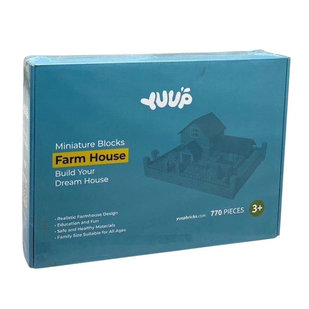 Aden Oyuncak Minyatur Tuğla Çiftlik Evi ADN-3888