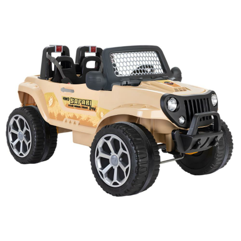 Safari 24V 4x4 Çift Kişilik Akülü Araba