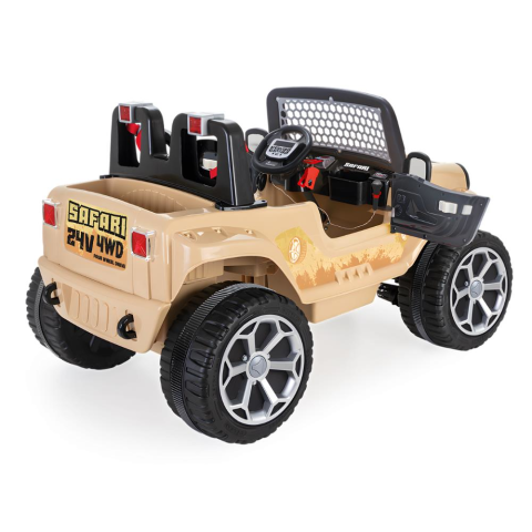 Safari 24V 4x4 Çift Kişilik Akülü Araba
