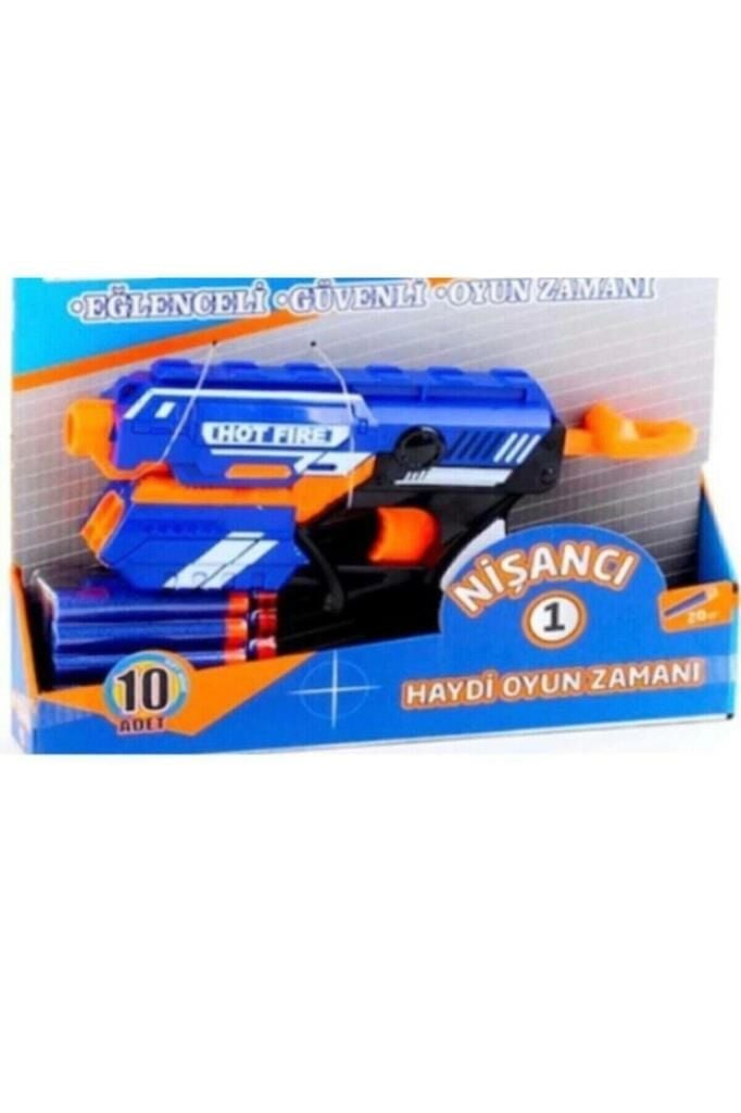 Nişancı 1 Yumuşak Sünger Atan Tabanca