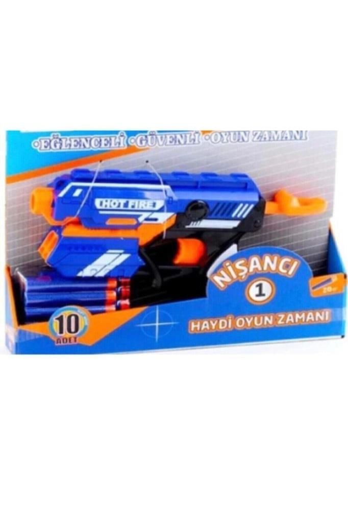 Nişancı 1 Yumuşak Sünger Atan Tabanca