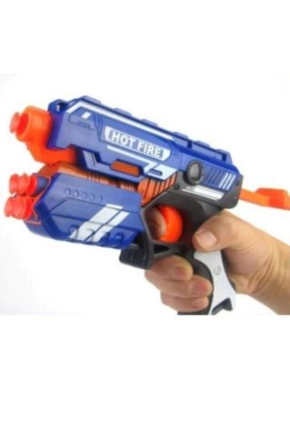 Nişancı 1 Yumuşak Sünger Atan Tabanca