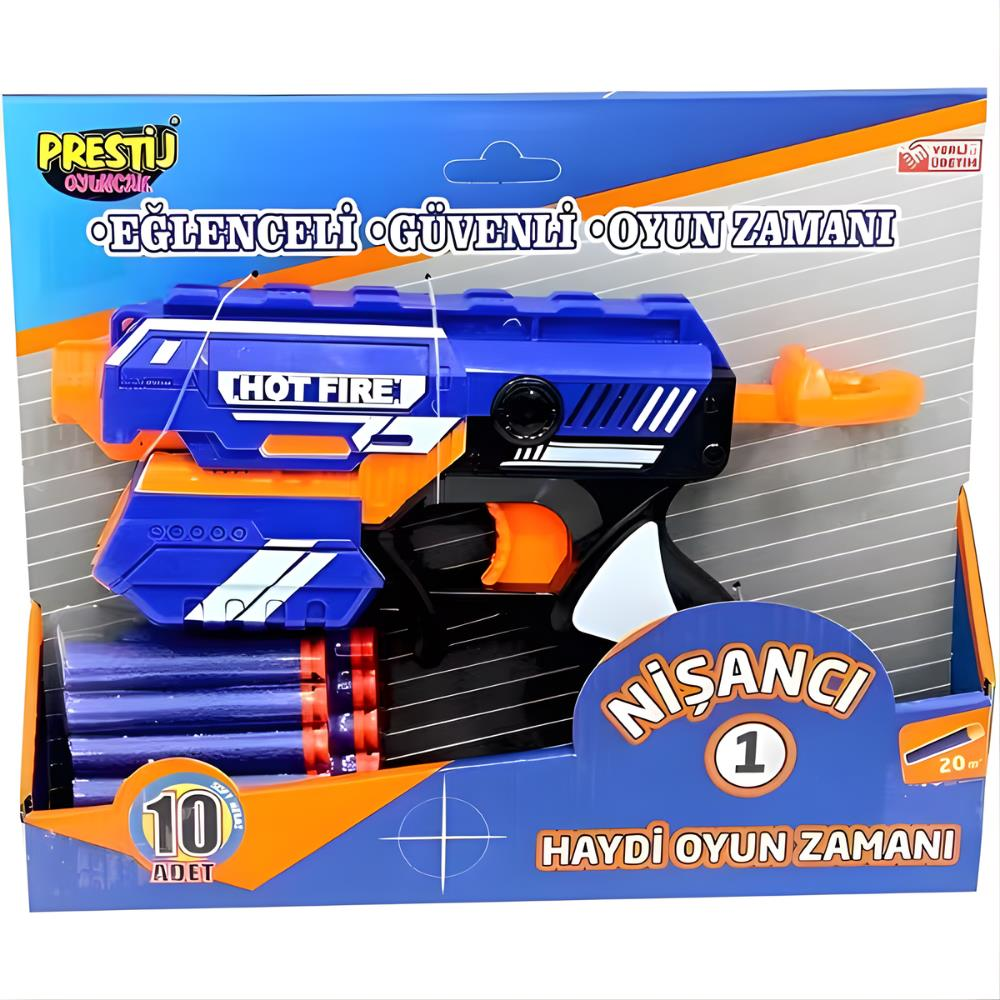 Nişancı 1 Yumuşak Sünger Atan Tabanca