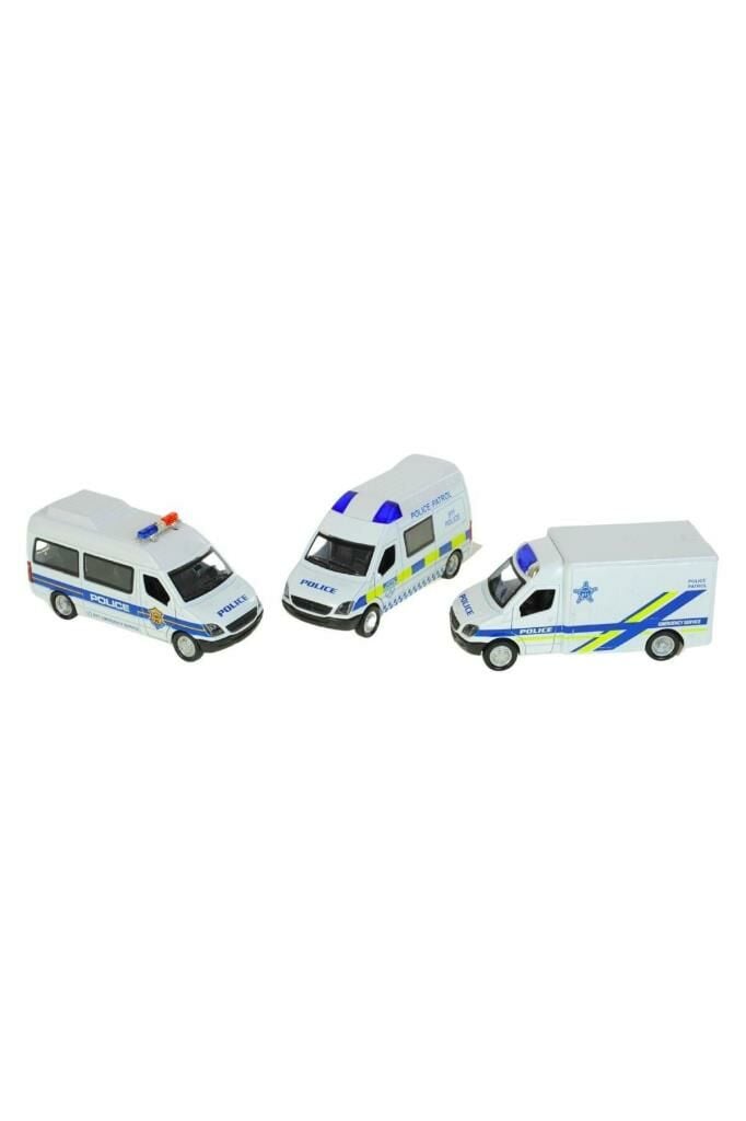 Sürtmeli Metal Polis-Ambulans-İtfaiye Araçları
