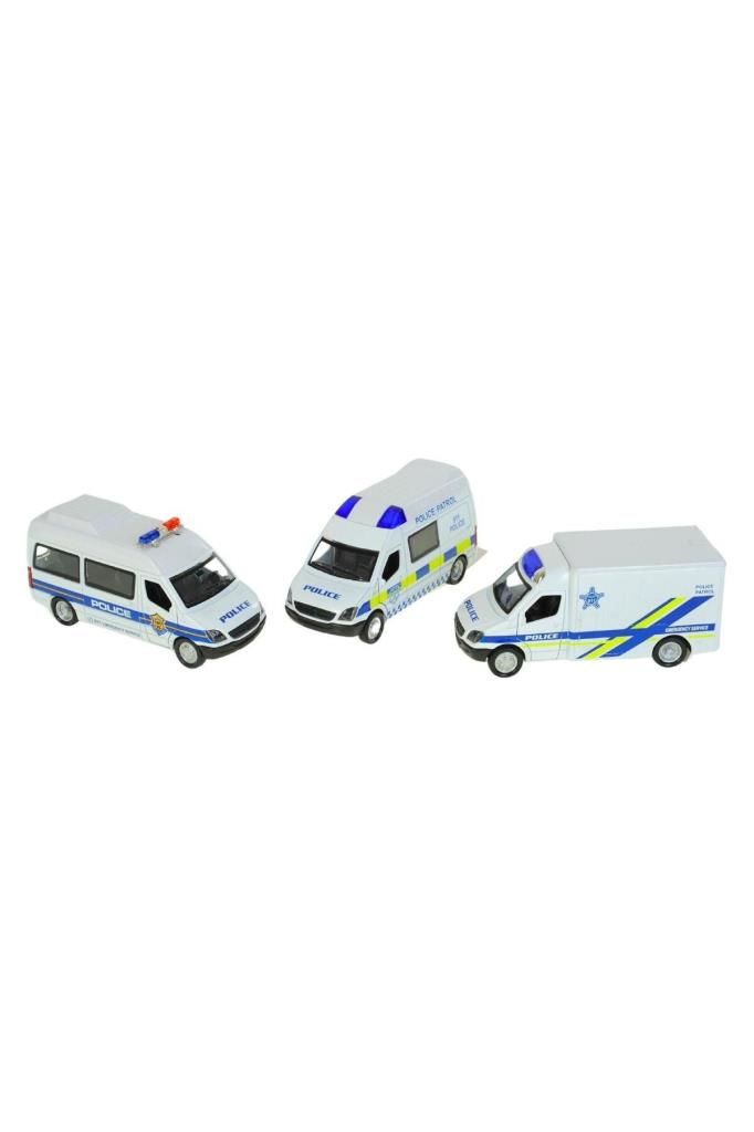 Sürtmeli Metal Polis-Ambulans-İtfaiye Araçları