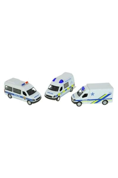 Sürtmeli Metal Polis-Ambulans-İtfaiye Araçları