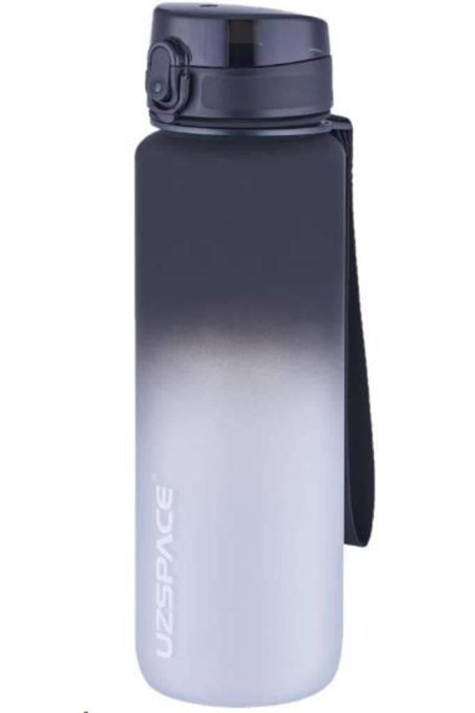Uzspace 3038 Çift Renk (siyah-beyaz) 1000ml Matara