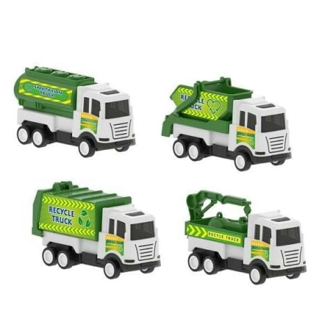 Çek Bırak Mini Kamyonlar Serisi (Adet)