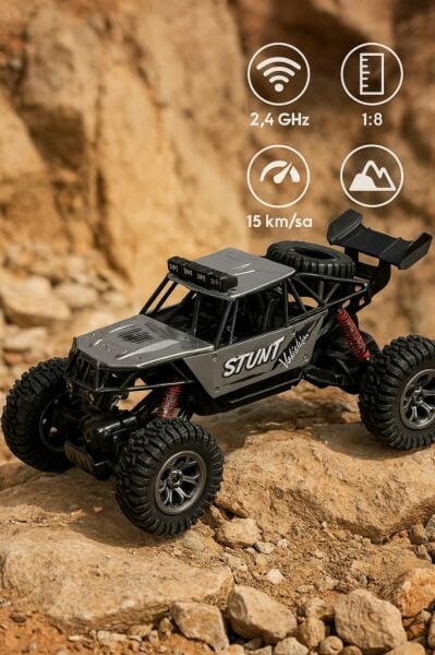 2.4 Ghz 1:18 Uzaktan Kumandalı Araba 4 Çeker Alaşım Off Road