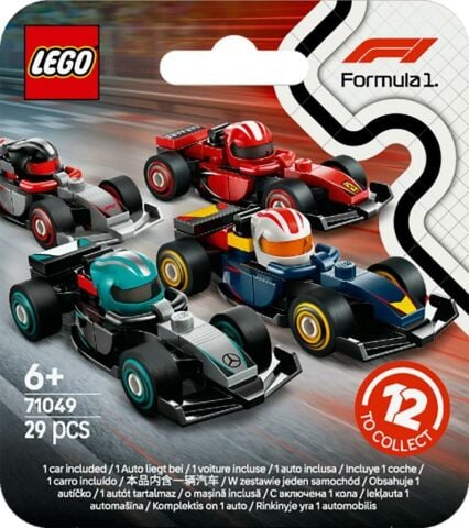 Lego F1 Koleksiyonluk Yarış Arabaları Araç Seti