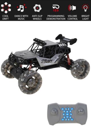 2.4 Ghz 1:18 Uzaktan Kumandalı Araba Işıklı Dans Eden Yan Gidebilen