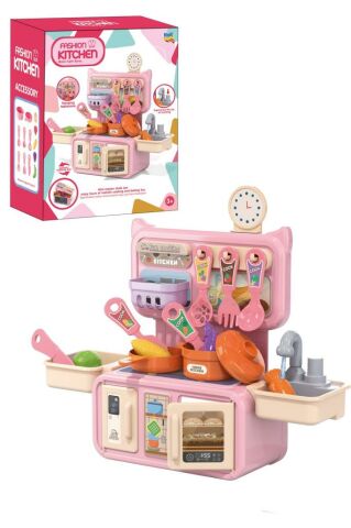 Musluklu Sulu Mini Mutfak Seti Mutfak Oyuncağı