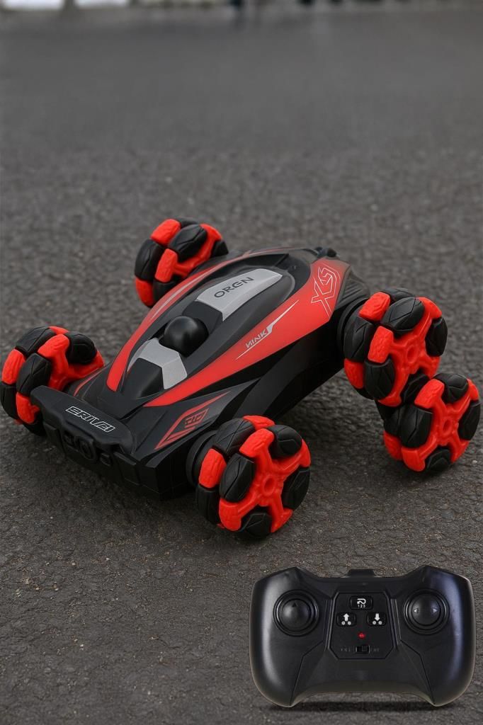 2.4 Ghz Uzaktan Kumandalı Araba 6 Teker Amuda Kalkan Dift Atan