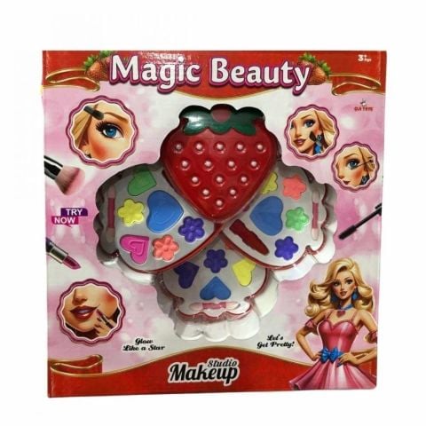 Çilek Üçlü Makyaj Seti CLK-422