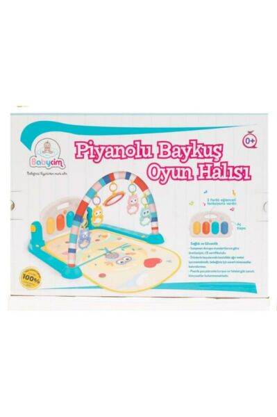 Piyanolu Baykuş Oyun Halısı