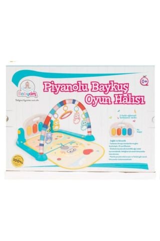 Piyanolu Baykuş Oyun Halısı