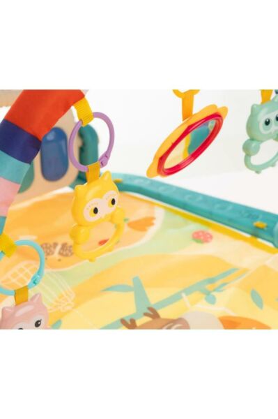 Piyanolu Baykuş Oyun Halısı