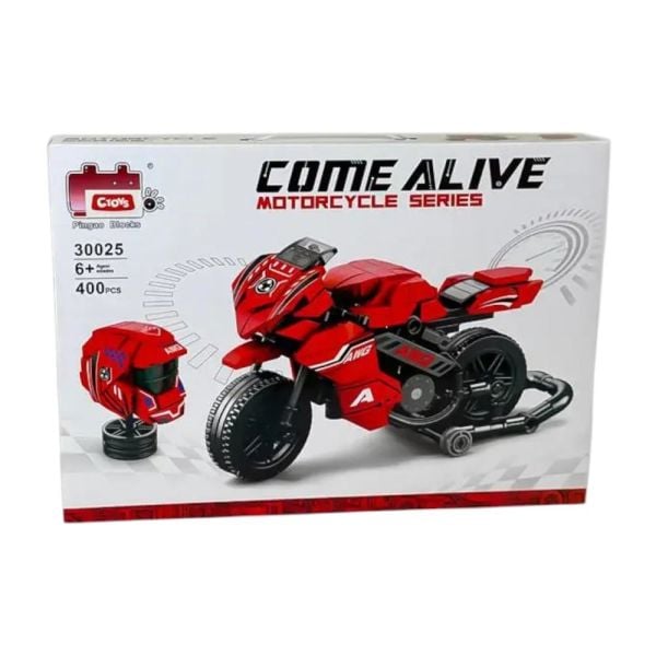 Ctoys Come Alive Blok Yarış Motoru 400 Parça 30025