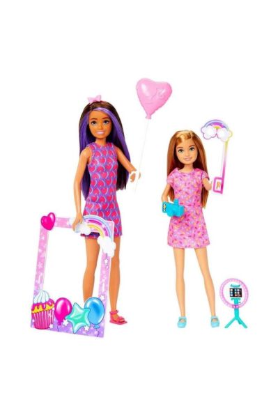 Barbie Skipper Ve Stacie Doğum Günü Eğlencesi Hkb12