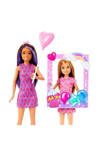 Barbie Skipper Ve Stacie Doğum Günü Eğlencesi Hkb12
