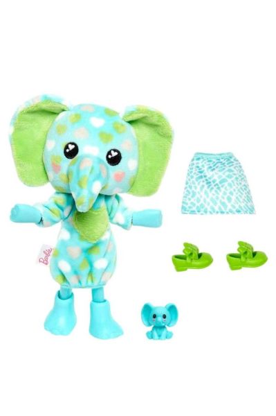 Barbie Cutie Reveal Bebekler Chelsea Tropikal Orman Serisi Fil Hkr13