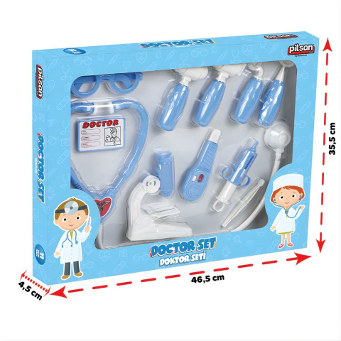 Doktor Seti (11 Parça) Mavi (03-232)