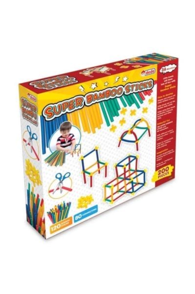 Süper Bambu Çubukları 200 Parça