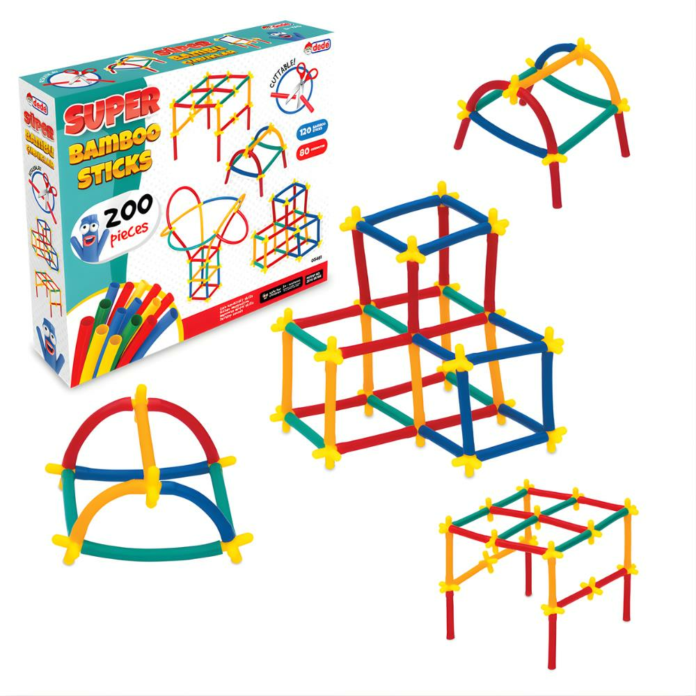 Süper Bambu Çubukları 200 Parça