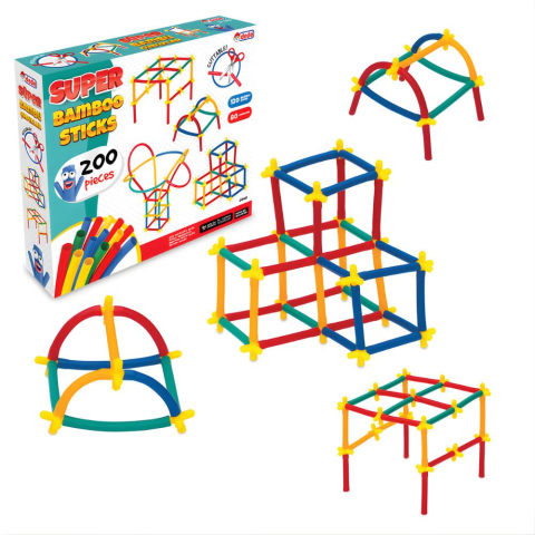Süper Bambu Çubukları 200 Parça