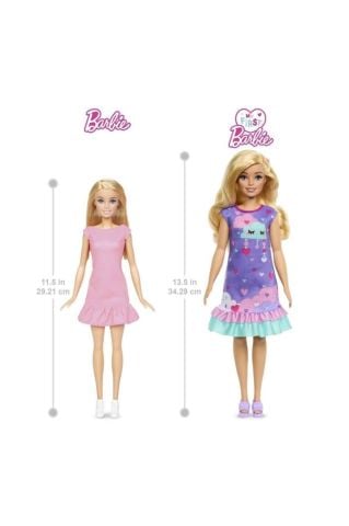 Barbie HMM66 My First Barbie - İlk Barbie Bebeğim - Delüks Bebek