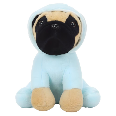 Peluş 35 Cm Kıyafetli Köpek