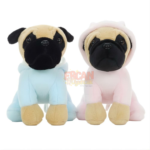 Peluş 35 Cm Kıyafetli Köpek