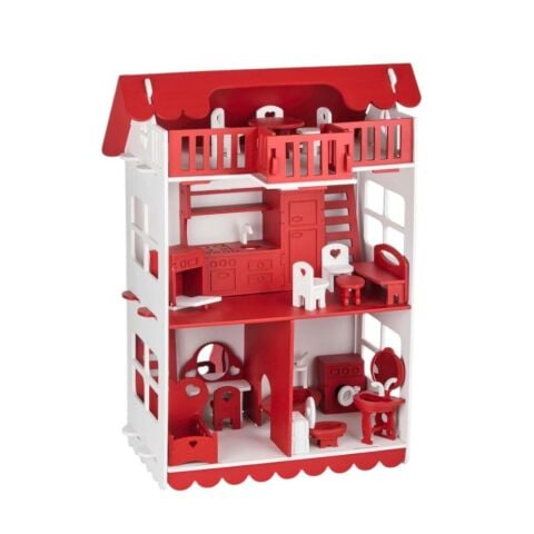 Nora Ahşap Oyun Evi Set