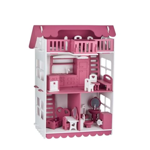 Nora Ahşap Oyun Evi Set