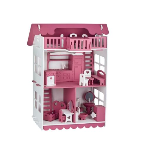 Nora Ahşap Oyun Evi Set